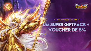 Evento de Recarga de Saint Seiya: Lendas da Justiça - Odisseu de Ofiúco Chegou