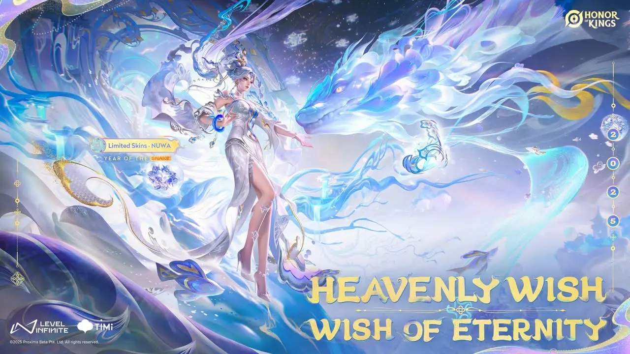 Unveiling The Heavenly Wish Skin Series In Honor Of Kings A New Year Unveiling The Heavenly Wish Skin Series In Honor Of Kings A New Year