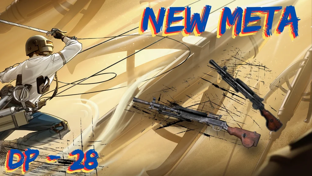 Analyzing Weapon DP-28's Potential in PUBG Mobile Game Version 3.8