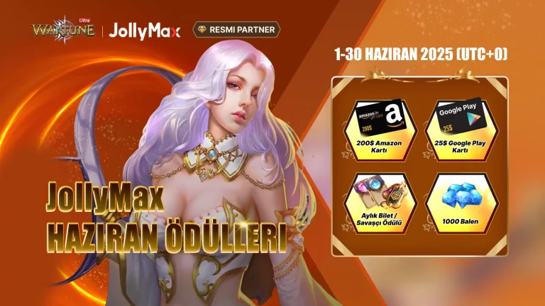 Wartune Ultra'nın Haziran Ödül Etkinliğinde Büyük Ödüller Kazanın