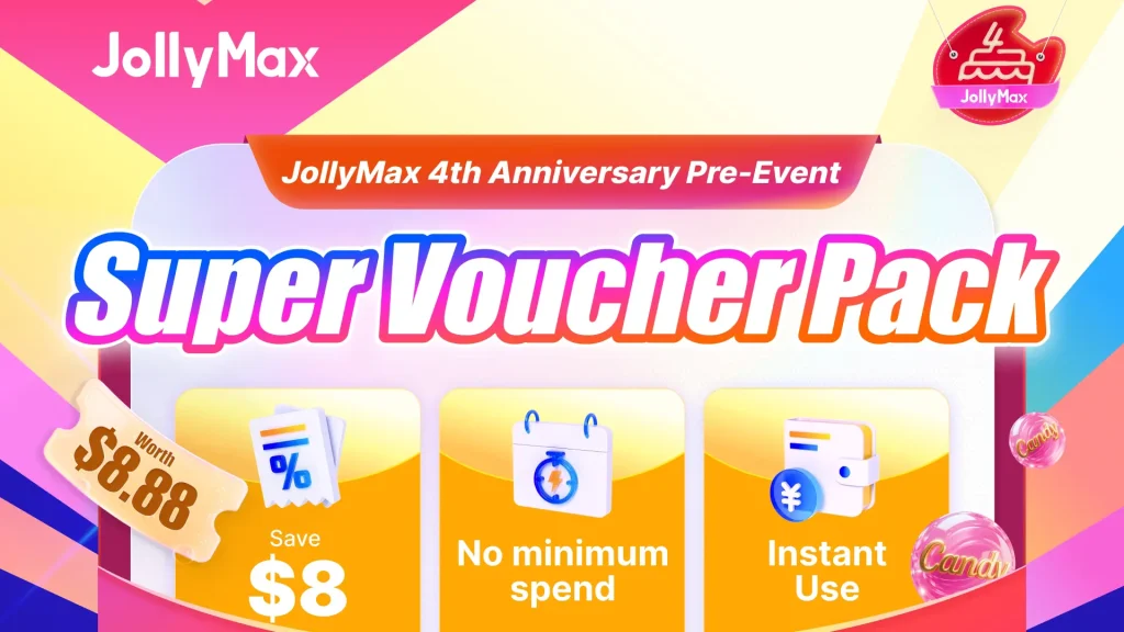 4th Anniversary Event: Gaming Rewards of Giveaway Promotions & Top-up Offers