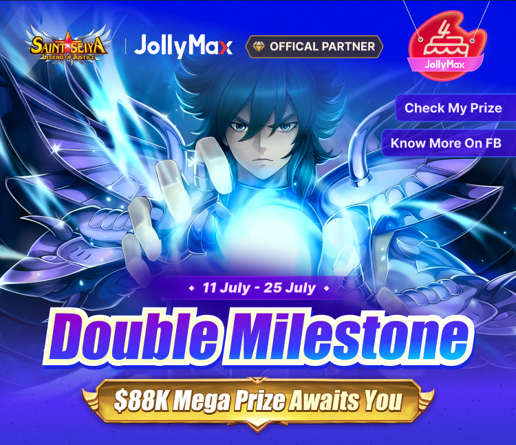 Get Exclusive Game Rewards for Saint Seiya: Legend of Justice in 4th Anniversary Event