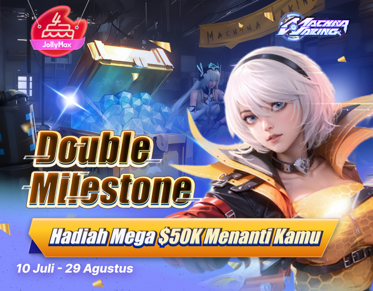 Get Big Rewards in Machina Waking Game Event for JollyMax 4th Anniversary Sales Promotion
