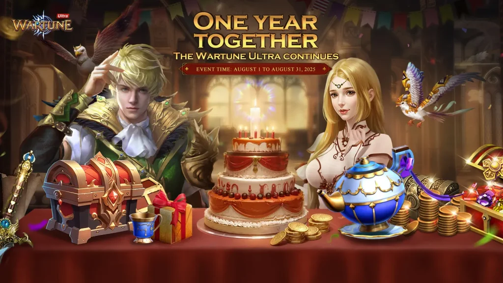 Earn Wartune Ultra's Exclusive Gaming Rewards on JollyMax 4th Anniversary Sales