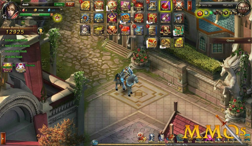 Free-to-Play Features & Monetization of Wartune Ultra & Legend Online