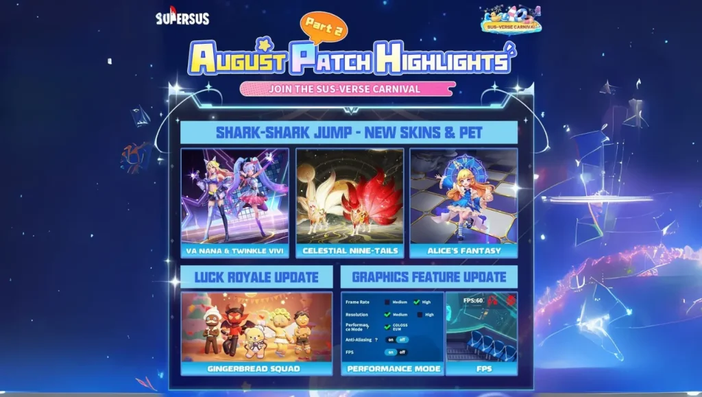 New Gameplay Features in the Carnival Event Update