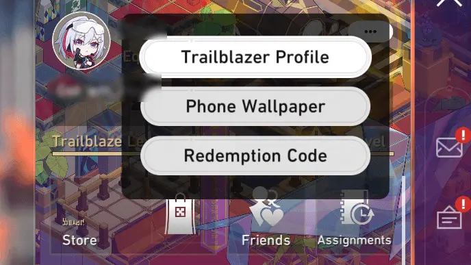 In-Game Redemption for Honkai: Star Rail Codes