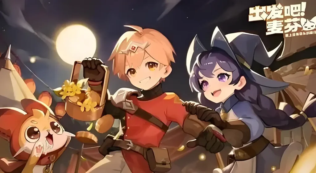 療癒系MMORPG遊戲產品《出發吧麥芬》的簡介
