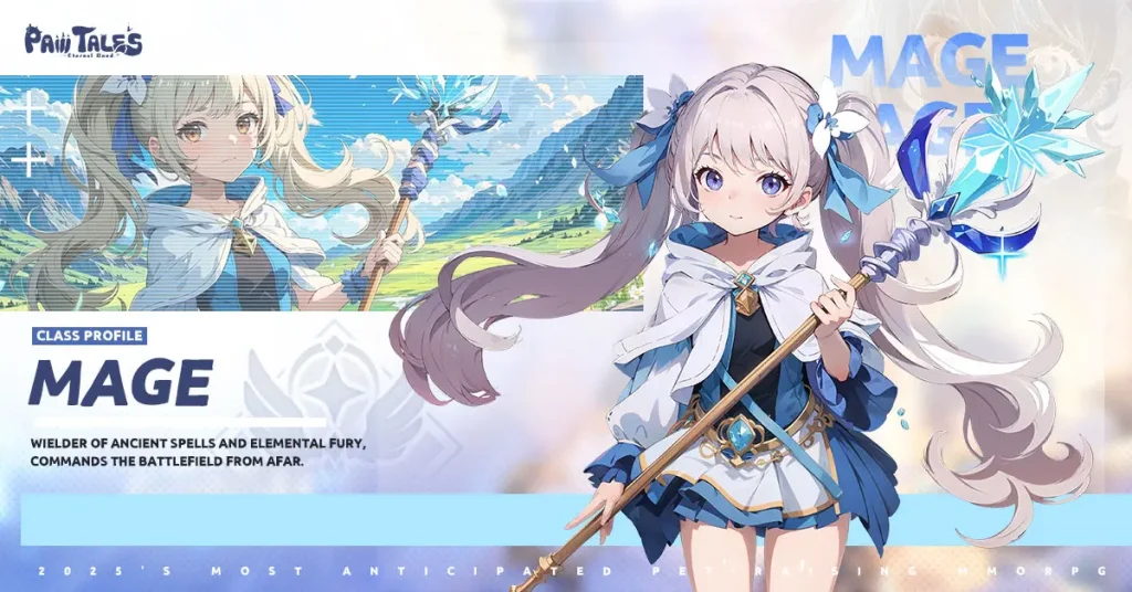 The Mage Class of Game Characters in Paw Tales: Eternal Bond