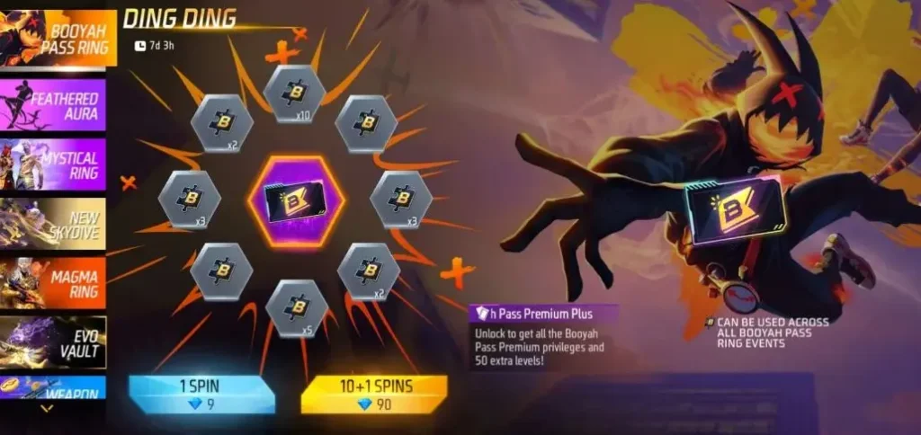 How to Unlock All Gaming Rewards in Free Fire Booyah Pass?