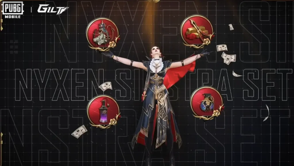 Visual Design and Unique Features of the Nyxen Sinistra Set