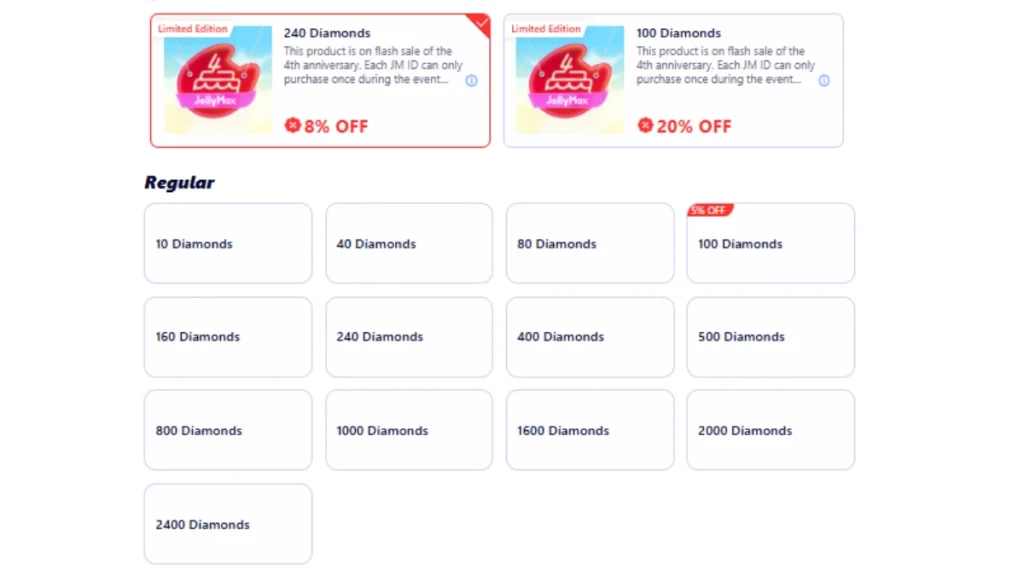 Exclusive 4th Anniversary Bigo Diamond Voucher Offers