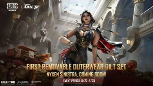 PUBG Mobile Game Update: Nyxen Sinistra Gilt Set & Spectral Admiral Set Launch in the Battle Royale FPS Game