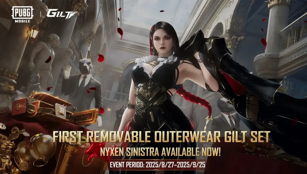 PUBG Mobile Game Update: Nyxen Sinistra Set and Advanced Upgradable PUBG Weapon