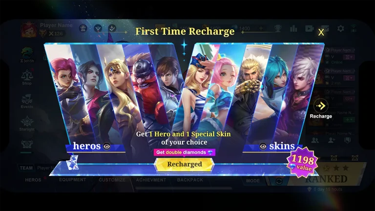 A First Top-up Event by Mobile Legends: Bang Bang (MLBB) in September 2025: Promotion with Gaming Rewards & Diamonds