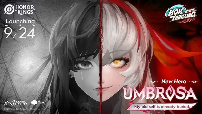 Hero Umbrosa's Backstory from Light to Shadow in the Game Universe of Honor of Kings (HoK)