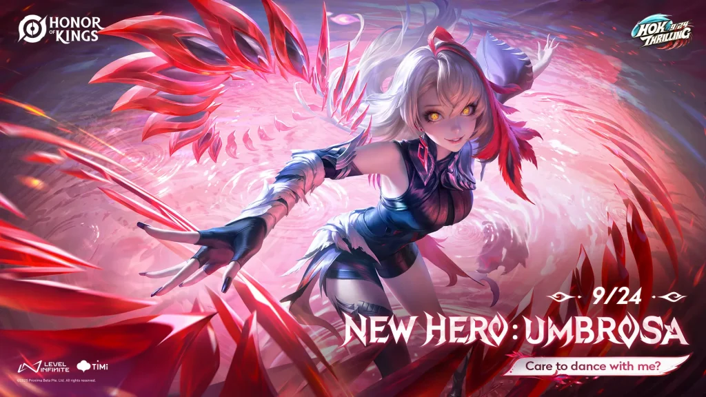 A Player Guide to Honor of Kings New Hero Umbrosa: Skills, Guide & Rewards