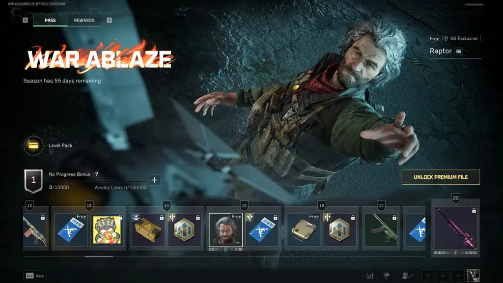 New Operator Raptor by Delta Force Season 6