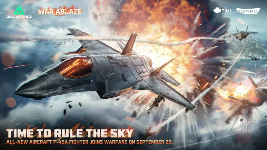 New Vehicle: F-45A Fighter Jet by Delta Force Season 6