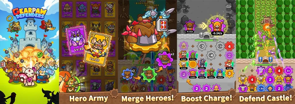 In-Game Worldview Designed for GearPaw Defenders
