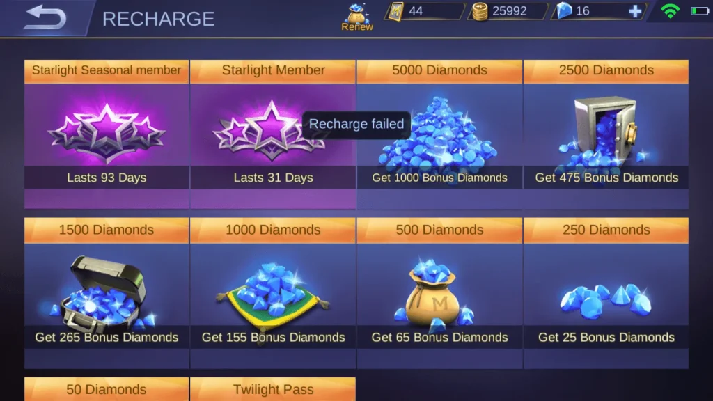 Frequently Asked Questions & Answers on Topping up Mobile Legends: Bang Bang