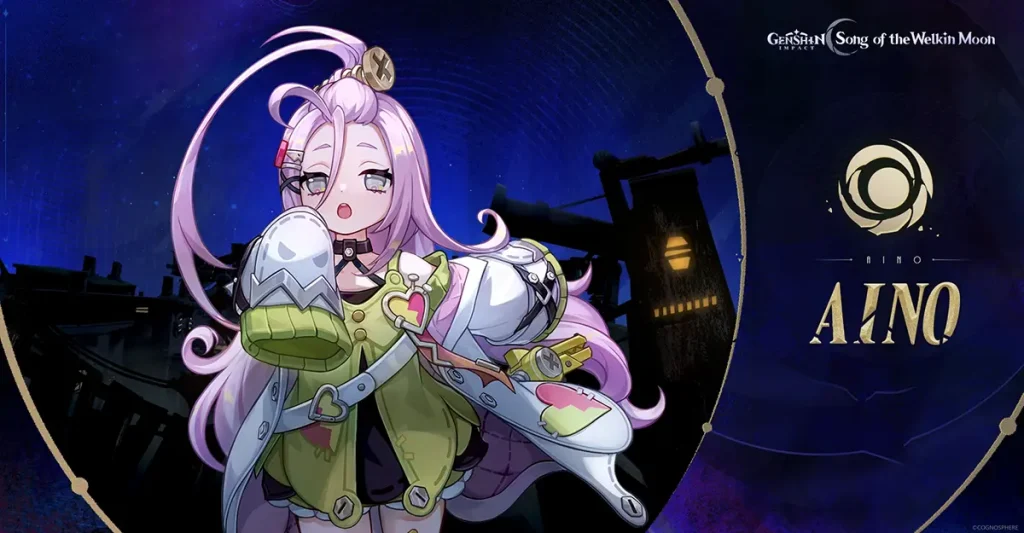 Aino is a new 4-star Hydro claymore character that debuts in Genshin Impact Version 6.0 Phase 2.