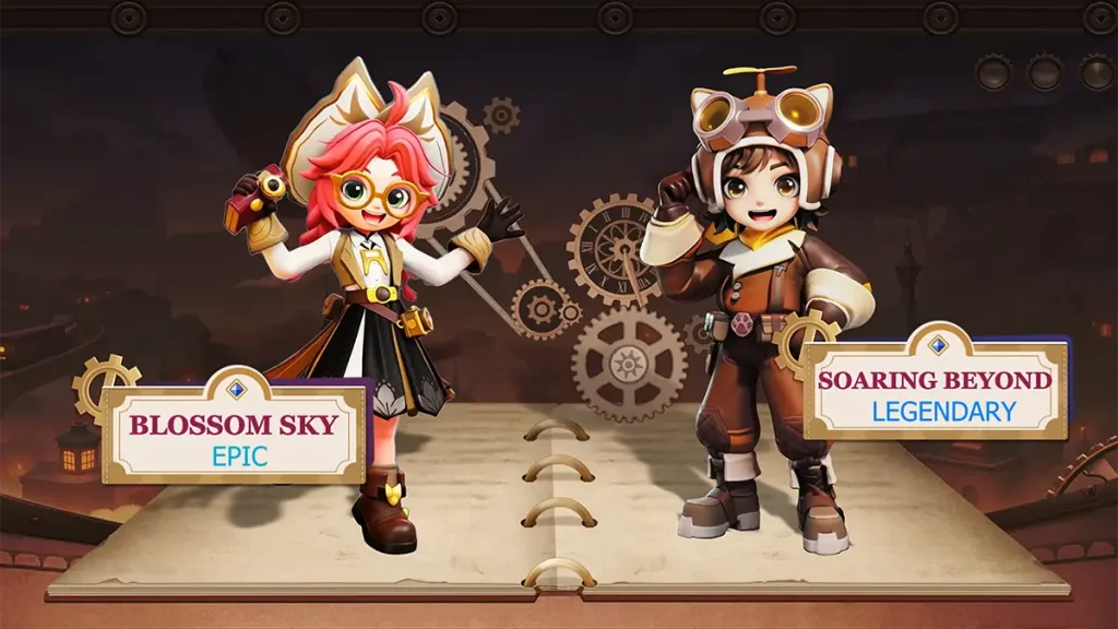 An Epic Skin Named Blossom Sky and A Legendary Skin Named Soaring Beyond Offered by Super Pass SS2 Pre-Order Sale for Super Sus Season 2 Event