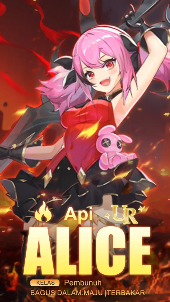 Pahlawan Baru Alice di Game Grand Crown: Pandora's Fate (GCPF)