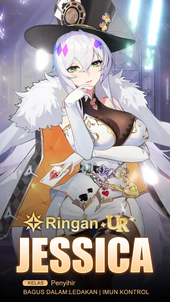 Pahlawan Baru Jessica di Game Grand Crown: Pandora's Fate (GCPF)