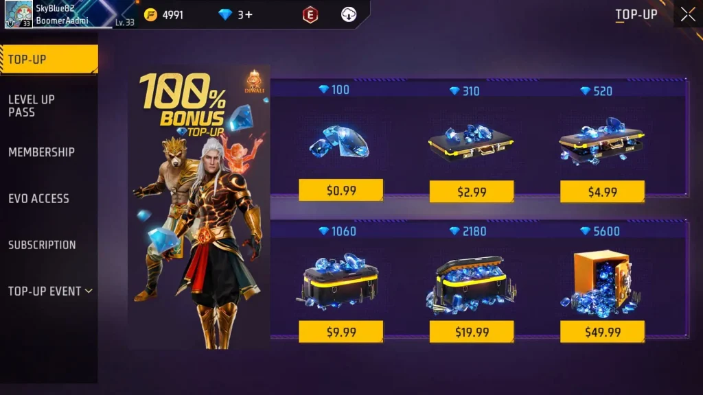 Frequently Asked Questions (FAQs) & Answers on Topping up Garena Free Fire (FF)