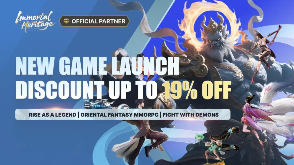 Get Fantasy MMORPG Game Offerings: Prizes & Discounts of Immortal Heritage