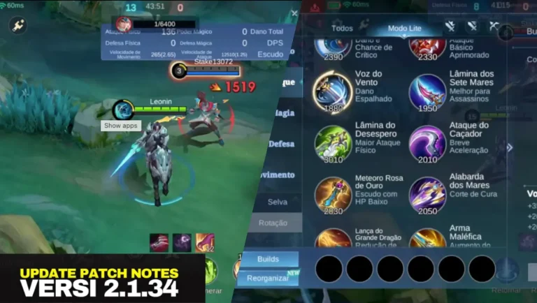 Mobile Legends 2.1.34 Patch Notes: Hero Buffs, Nerfs & Advanced Server Update