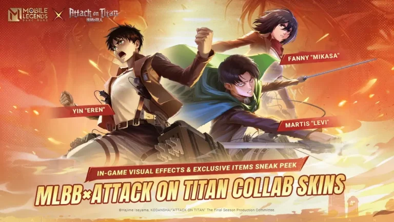 MLBB x Attack on Titan Collaboration Returns with New Skins and Rewards on December 5, 2025