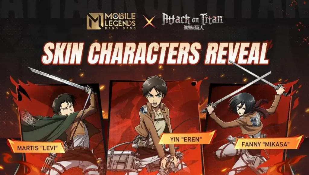 Everything You Need to Know About the MLBB x AOT Event