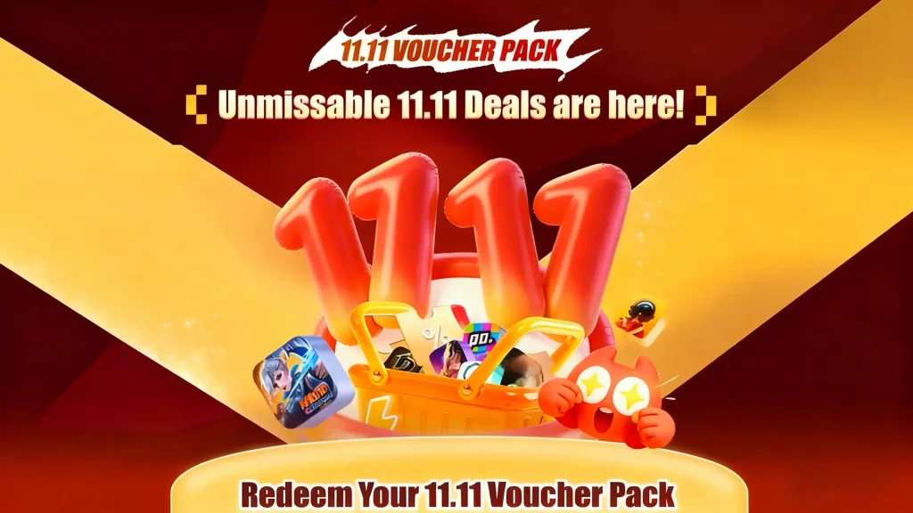 Voucher Packs with Discount Coupons & Special Rewards for 11.11 Sale in 2025