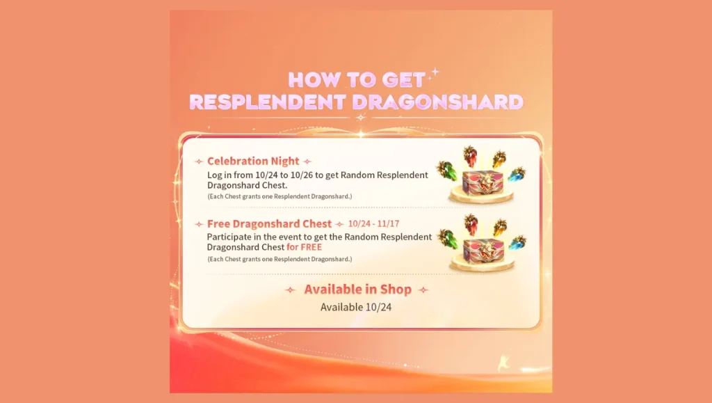 How to Participate in the Resplendent Dragonshard Event