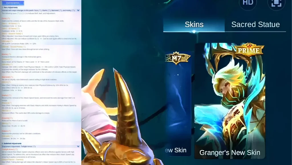 New Game Patch Updates & Enhancements for MLBB