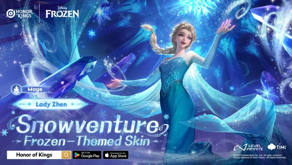 How to Get Free Disney Frozen Skins in HoK Event