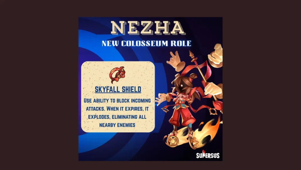 Nezha Game Character: Skyfall Shield Skills Guide