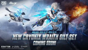 PUBG Mobile's Cryonix Wraith Gilt Set: Exclusive Event & Gear