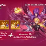 Evento de Saint Seiya: Legend of Justice oferece recompensas especiais e descontos em recargas