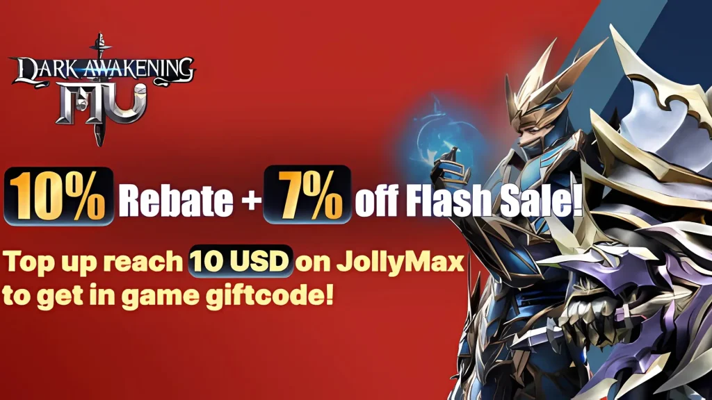 JollyMax Launches Top-up Events & Special Discount Offers for MU: Dark Awakening Game