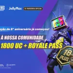 Evento de promoção do 8º aniversário de PUBG Mobile: ganhe prêmios e recompensas de jogo no grupo do Discord da JollyMax