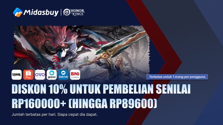 Honor of Kings Top-Up Promotion: Enjoy 10% OFF in Four Regions