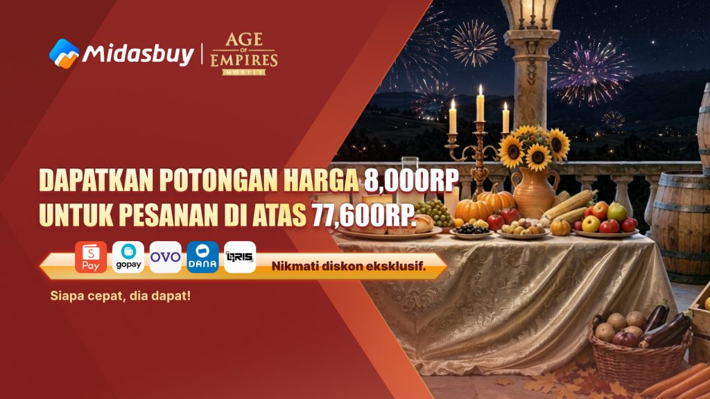 Age of Empires Mobile Top Up Discount September 2026: Save Up to 10%