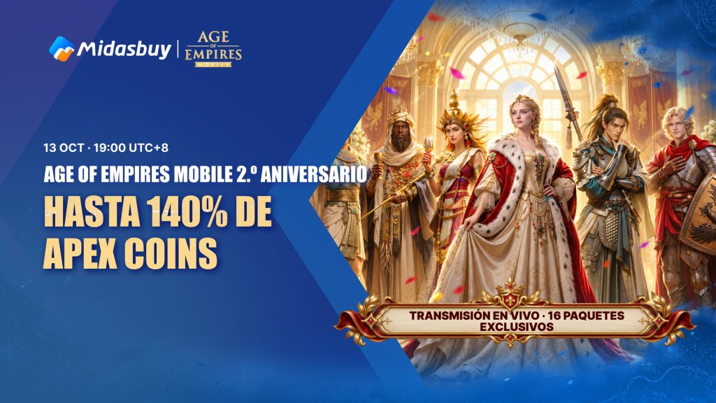 Age of Empires Mobile 2nd Anniversary 2026: Up to 140% Apex Coins, Livestream & 16 Exclusive Bundles