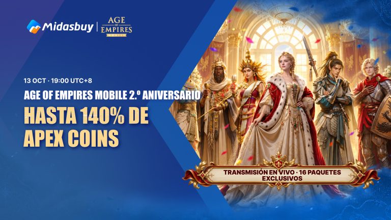 Age of Empires Mobile 2nd Anniversary 2026: Up to 140% Apex Coins, Livestream & 16 Exclusive Bundles