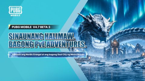 PUBG MOBILE V4.7 Beta 3 featuring the Ancient Beast event in Nordic-themed Erangel and the new Seal City PvE map in Metro Royale