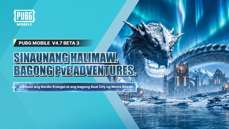 PUBG MOBILE V4.7 Beta 3 featuring the Ancient Beast event in Nordic-themed Erangel and the new Seal City PvE map in Metro Royale