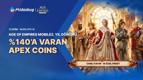 Age of Empires Mobile 2nd Anniversary 2026: Up to 140% Apex Coins, Livestream & 16 Exclusive Bundles